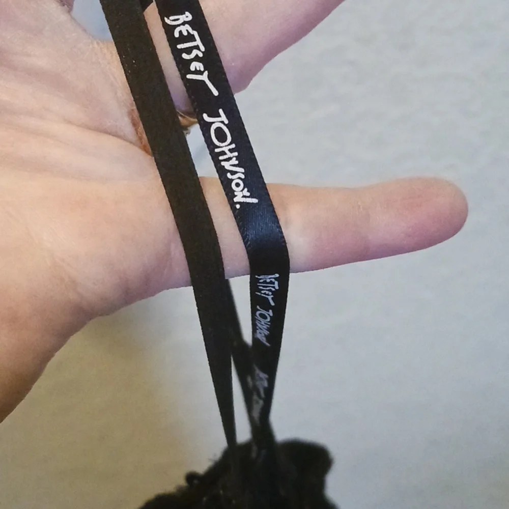 Vintage Betsy Johnson black cocktail dress - Picture 9 of 9